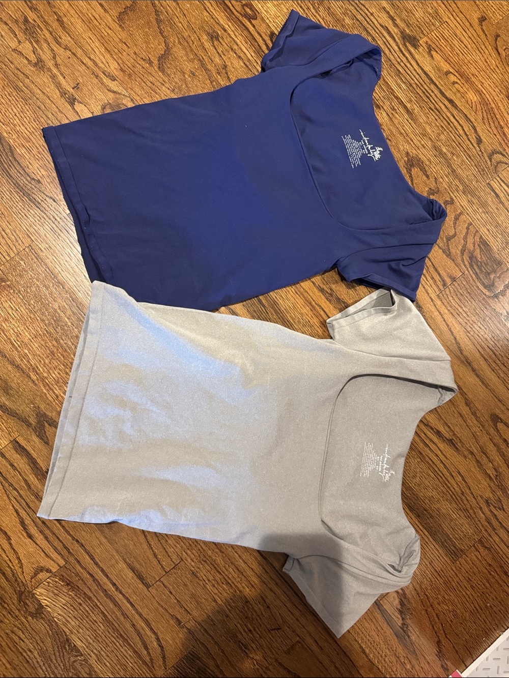Set of two - Free People Clean Lines Shirt - Blue and Gray